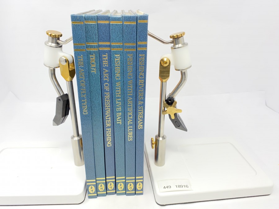 6 Amerikanische Bücher:The Art of Fly Tying von John van Vliet, Trout von Dick Sternberg, The Art of Freshwater Fishing von Dick Sternberg, Fishing with Live Bait von Dick Sternberg, Fishing with Artificial Lures von Dick Sternberg, Fishing Rivers & Streams von Dick Sternberg