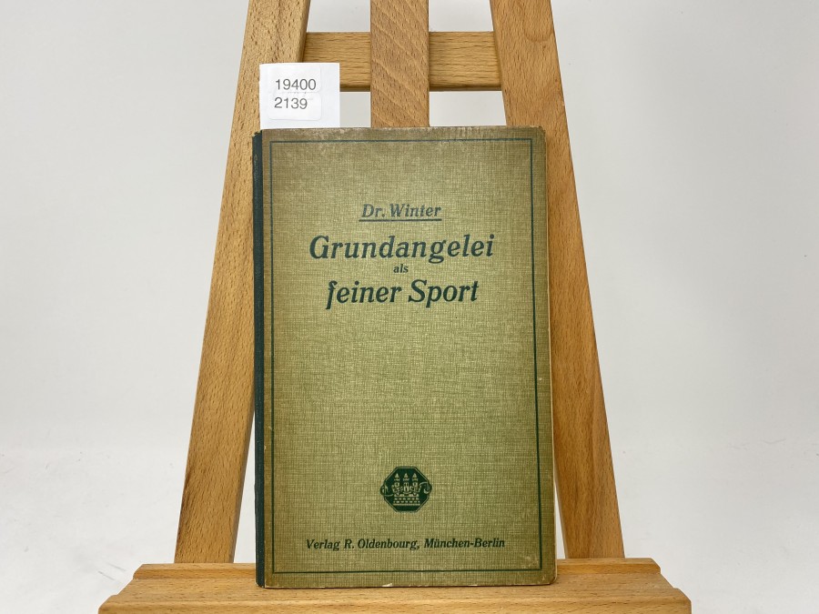 Grundangelei als feiner Sport, Dr. Winter, 1921