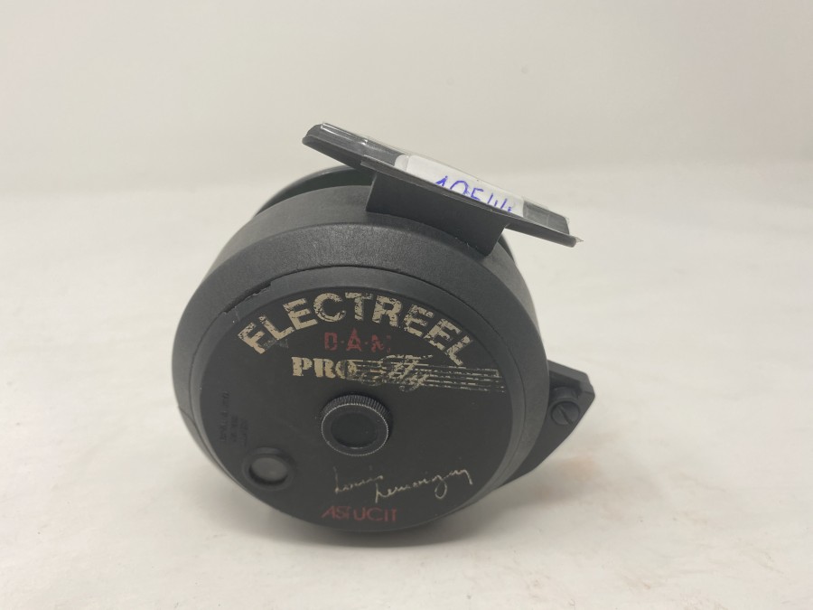 Fliegenrolle, DAM, Electreel, Pro Fly, mit Fliegenschnur, Gebrauchsspuren