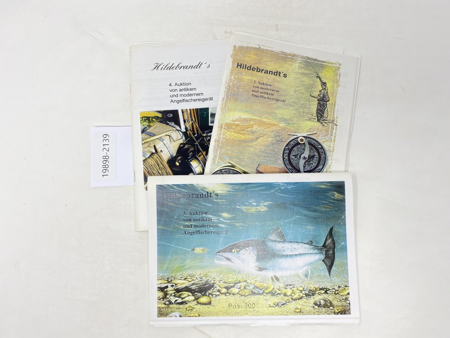 Auktionskatalog: Hildebrandt's 2. Auktion, 1998; 3. Auktion, 1999 und 4. Auktion 1999