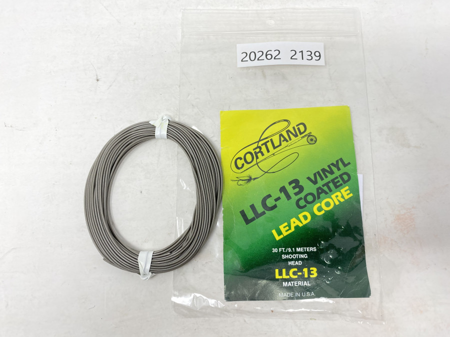 Fliegenschnur, Cortland LLC-13 Vinyl coated Lead Core, 9.1 Meter