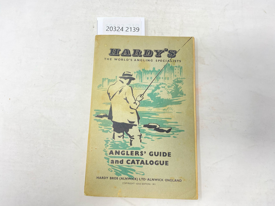 Katalog: Hardy´s The World´s Angling Specialists, Angler´s Guide and Catalgue, 1956-57, 63rd Edition -Wi