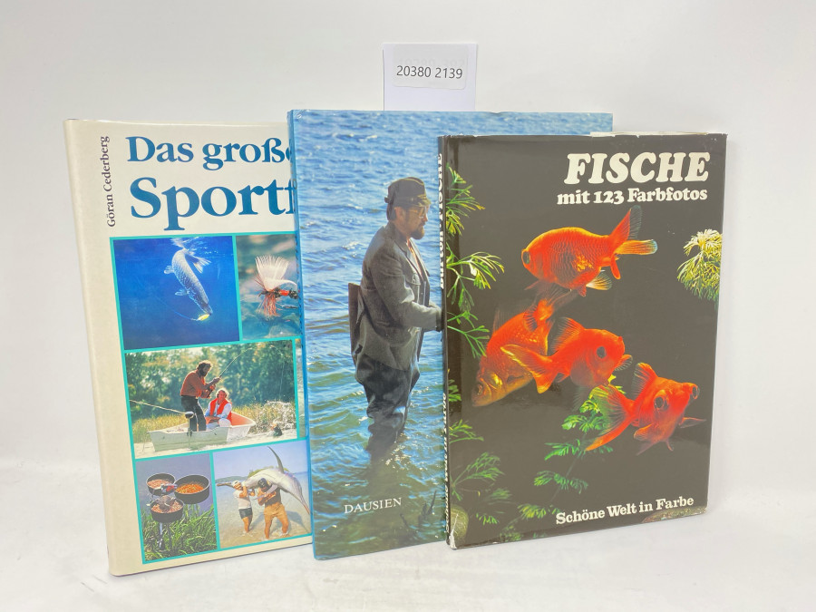3 Bücher: Das große Buch vom Sportfischen, Göran Cederberg, 1989; Fische und Angler, Dausien, 1988; Fische mit 123 Farbfotos, Schöne Welt in Farbe, 1976