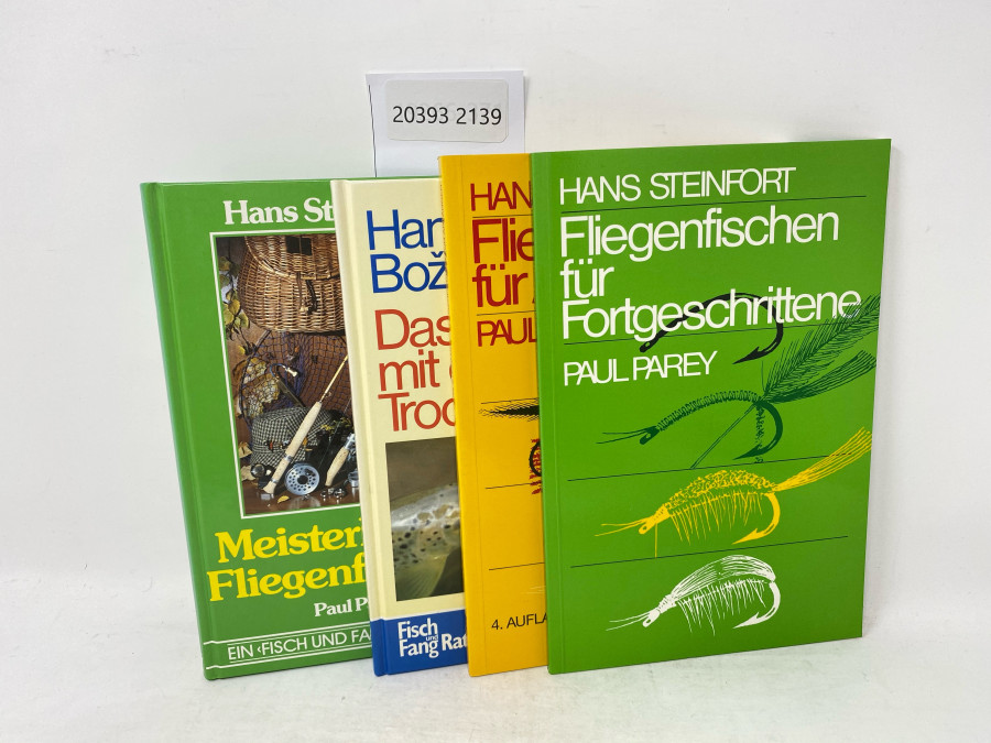 4 Bücher: Meisterhaftes Fliegenfischen. Ein Fisch und Fang Ratgeber, Hans Steinfort, 1984; Das Fischen mit der Trockenfliege, Hans Steinfort/Bozidar Voljc, 1985; Fliegenfischen für Anfänger, Hans Steinfort, 1989; Fliegenfischen für Fortgeschrittene, Hans Steinfort, 1980