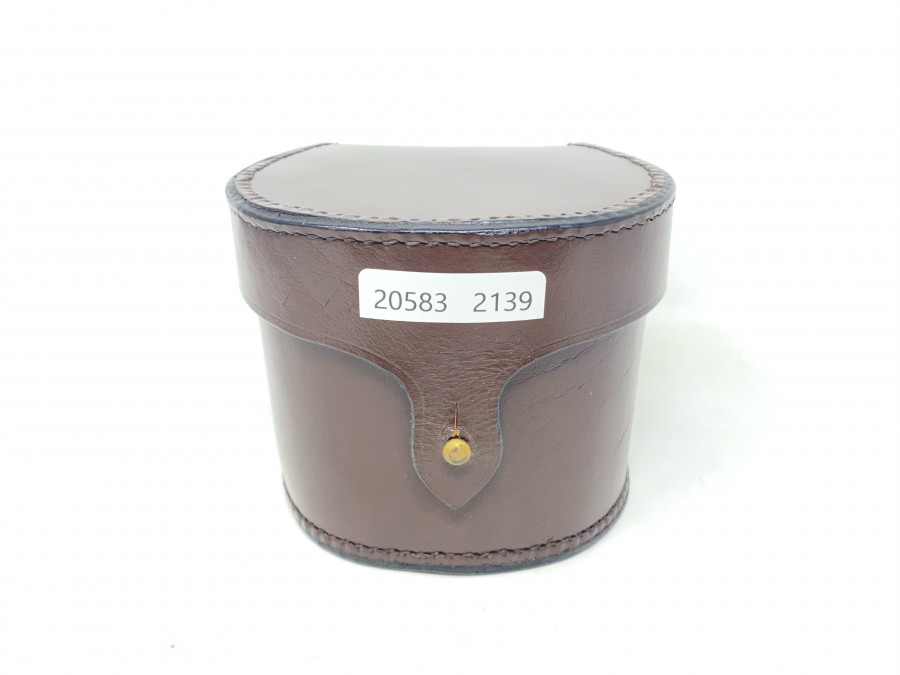 Blockleder Rollentasche, Made in England, Schaffellfutter, für Rollendurchmesser 120mm, 110mm Rollenbreite, neu, sehr schöne Arbeit, für Centerpinrollen ideal, neu
