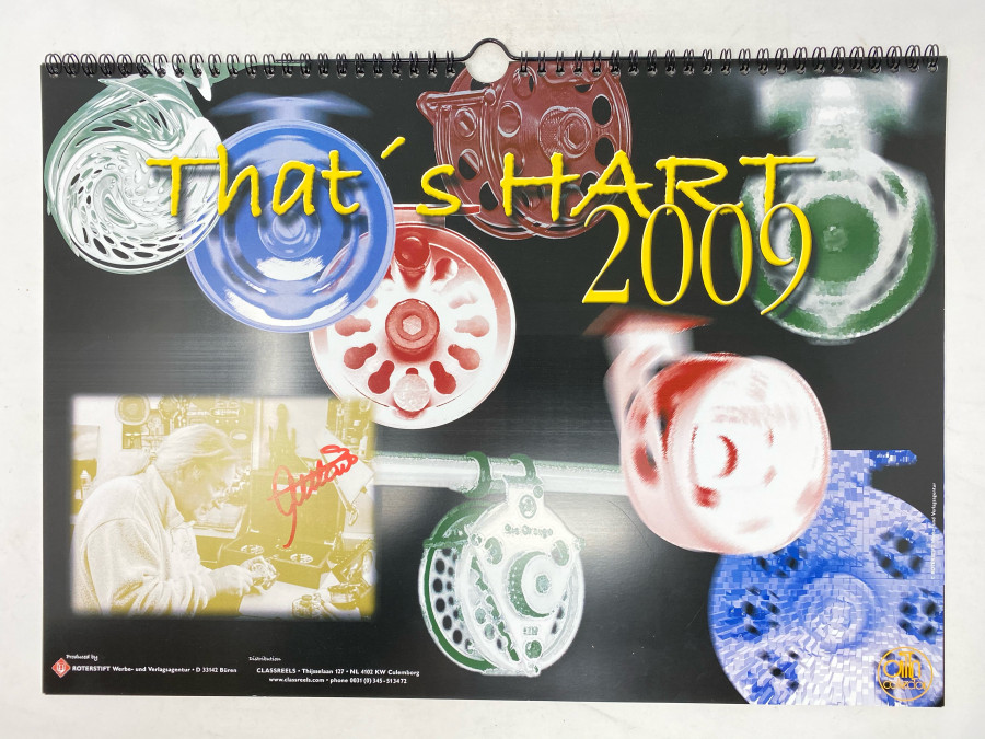 Kalender: That's Hart 2009, von Ari signiert, guter Zustand, sehr selten