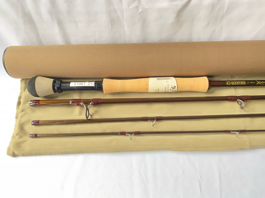 Salzwasser Fliegenrute G. Loomis, Xperience, 4tlg., 9", #12, Futteral und Transportrohr, neu und ungefischt, Traumrute
