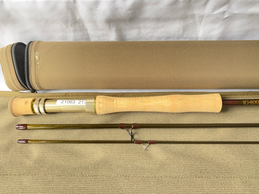 Fliegenrute G. Loomis, CrossCurrent, 3tl.g, 8", #6, Futteral und Transportrohr, neu und ungefischt
