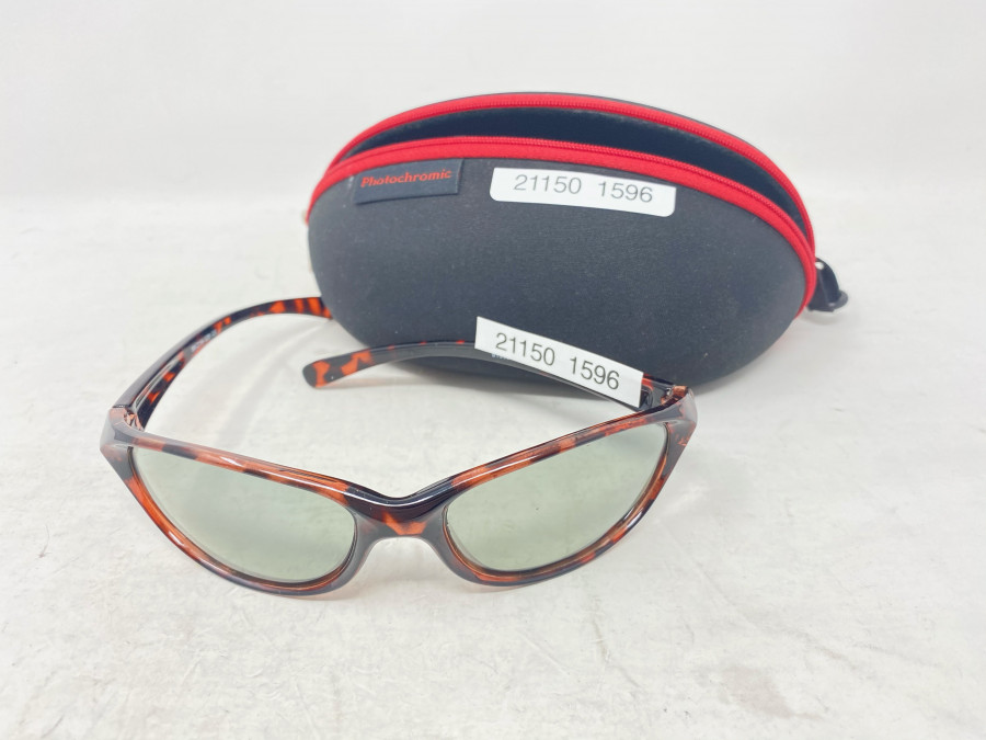 Sonnenbrille,, Photochromic, selbsttönend, Etui, neu