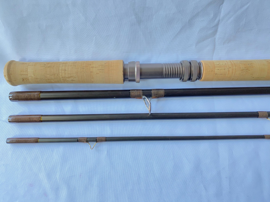 Zweihandfliegenrute Orvis Shooting Star, 15 Fuß, # 10, wt.290g, 4tlg., ohne Futteral, wie neu