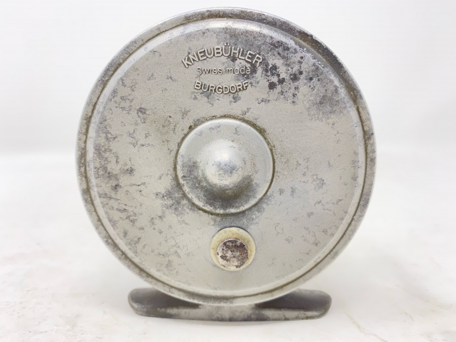 Fliegenrolle, Kneubühler, Burgdorf, Swiss Made, Klasse, 7, Vintage Finish, Gebrauchsspuren