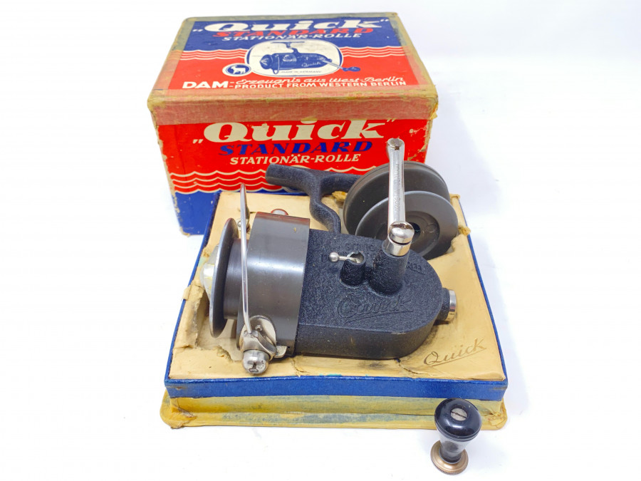 Stationärrolle, DAM Quick Standard No. 250,  Reservespule, neu im Karton