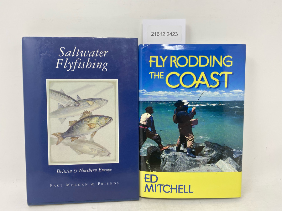 2 Bücher: Saltwater Flyfishing, Britain & Northern Europe, Paul Morgan & Friends, 1998; Fly Rodding the Coast, Ed Mitchell, 1995