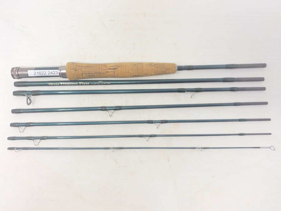 Fliegenrute, Orvis Frequent Flyer, 7tlg., 864, 8 1/2", #4, Mid Flex, sehr guter Zustand, ohne Futteral