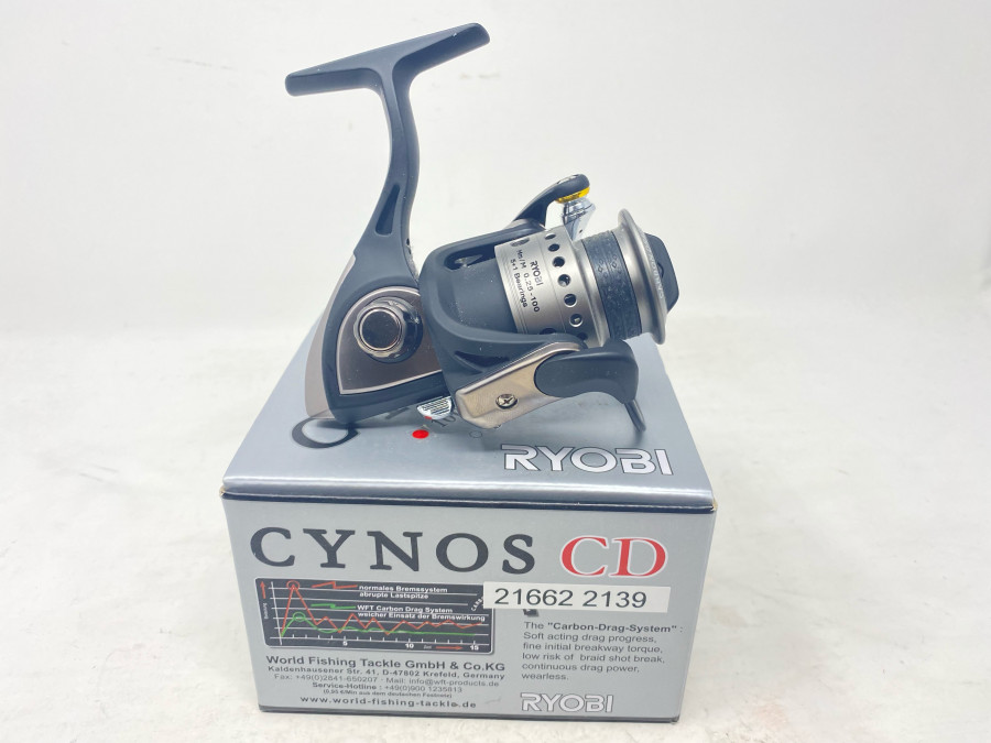 Stationärrolle, Ryobi Cynos SD 1000, neu im Karton