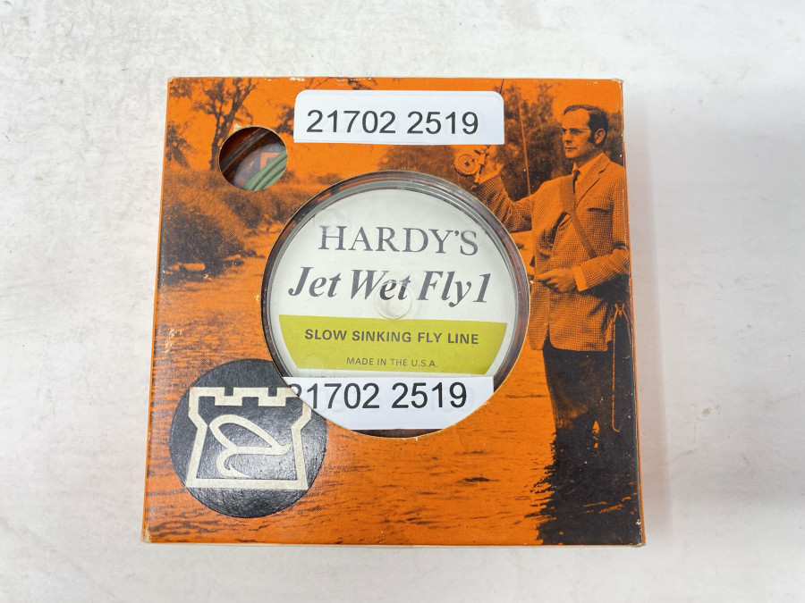 Fliegenschnur: Hardy´s Je Wet Fly 1, Slow Sinking Line, DT 9, ungefischt