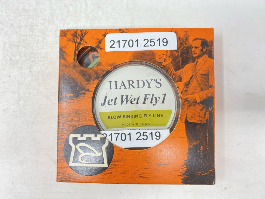 Fliegenschnur: Hardy´s Jet Wet Fly 1, Slow Sinking Line DT 9, ungefischt