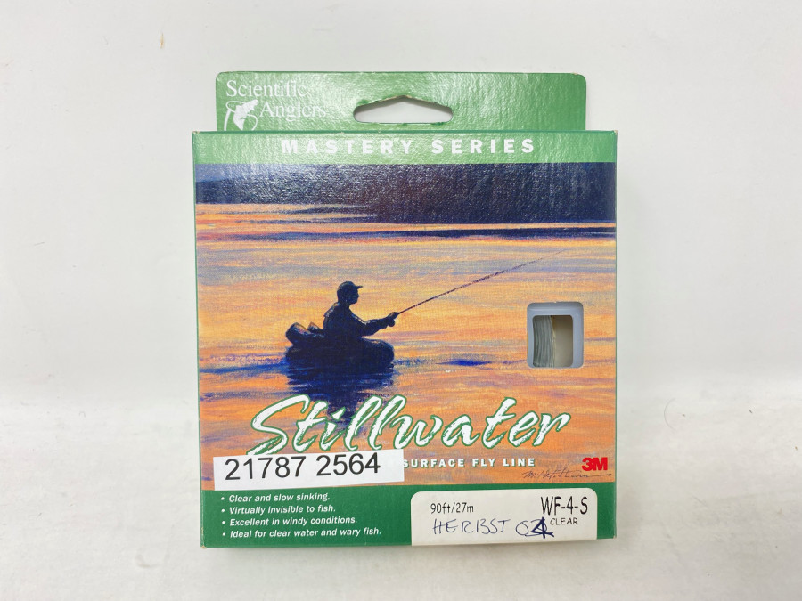 Fliegenschnur, Scientific Anglers, Mastery Series, Stillwater, 27m WF-4-S, neu