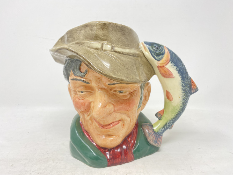 Vintage Krug "The Poacher" D 6429, Copr. 1954, Doulton & Co Limited