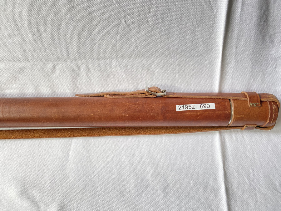 Rutentransportrohr, Leder, Rohrlänge 130cm, Rohraussendurchmesser 40mm, Super Teil