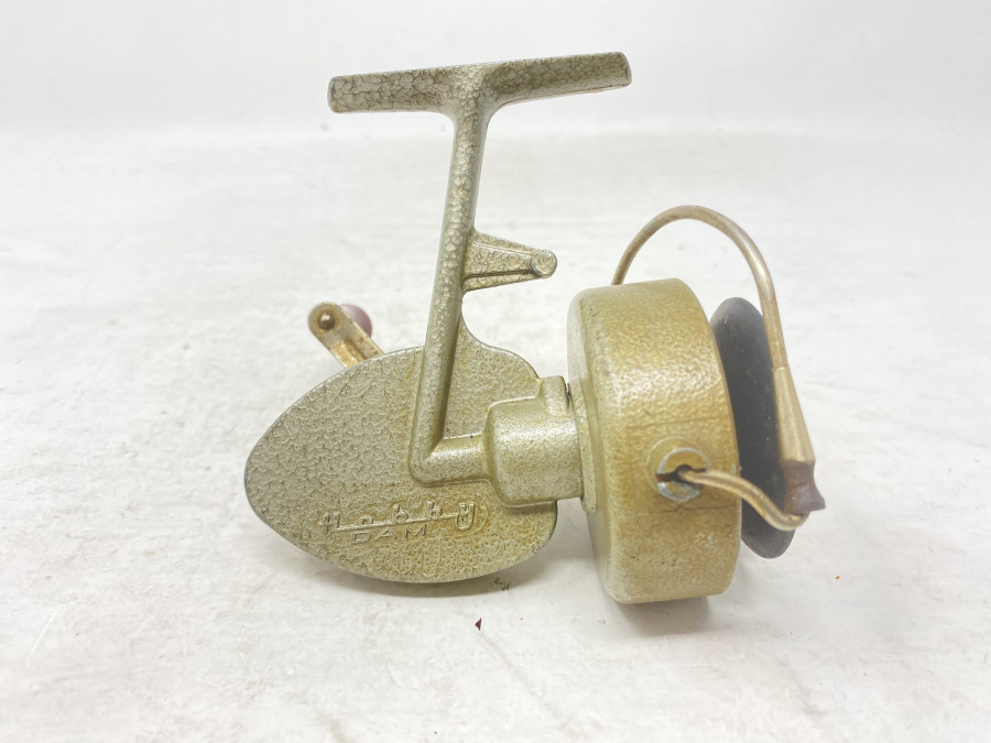 Stationärrolle, DAM Hobby, Made in West Germany, Fettwechsel erforderlich, Gebrauchsspuren