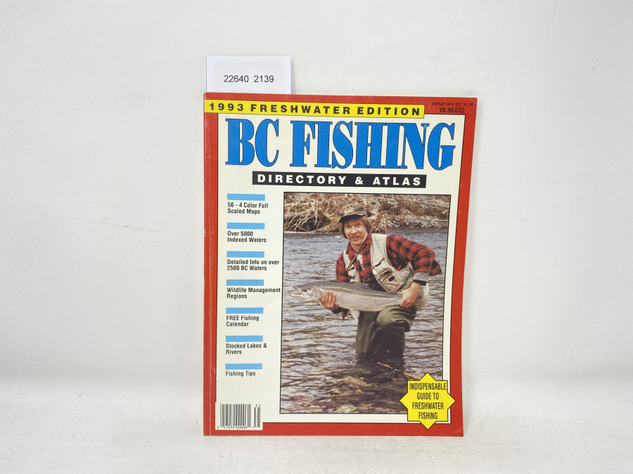 BC Fishing Directory & Atlas, 1993 FreshwaterEdition