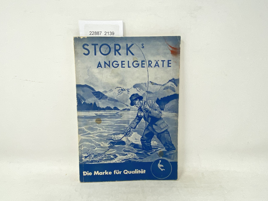 Katalog: Stork´s Angelgeräte. Die Marke für Qualität, einige Bilder herausgeschnitten