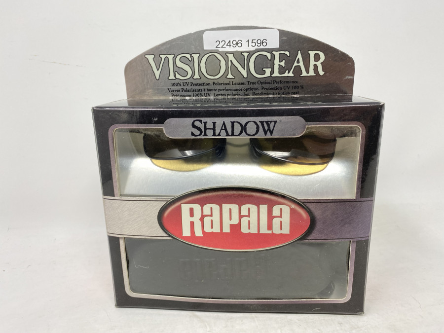 Polaroiodbrille, Rapala Shadow, Visiongear Technolgie, Beutel und Rollenetui, neu