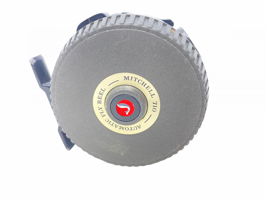 Fliegenrolle, Mitchell 710, Automatic Fly Reel, Gebrauchsspuren