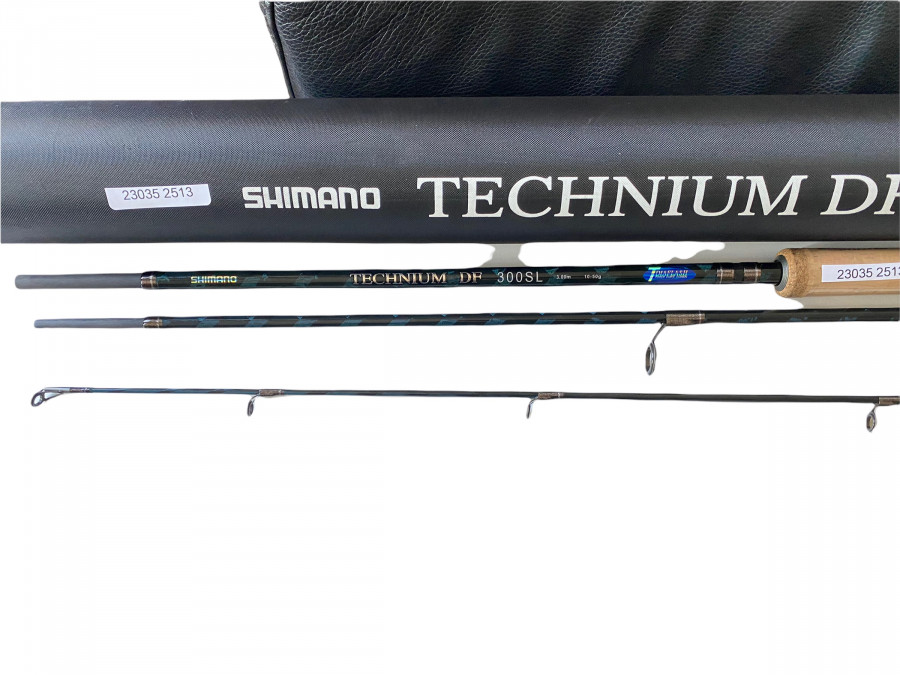 Spinnrute, Shimano Technium DF 300 SL, 3tlg., 3,00m Wurfgewicht 10 - 50 gr, Cordurarohr, neu