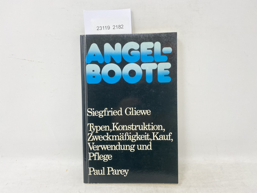 Angelboote, Siegfried Gliewe, 1974