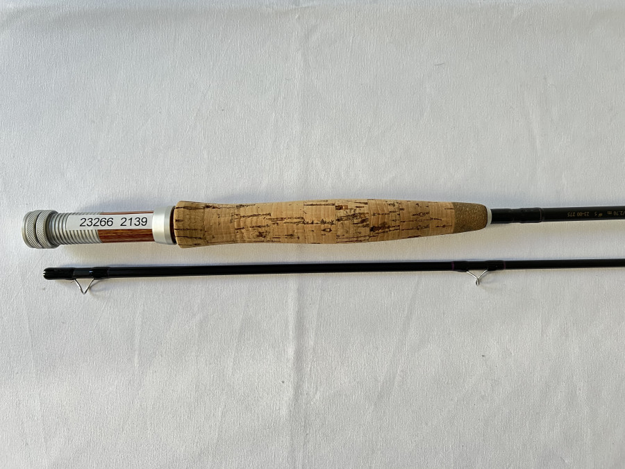 Fliegenrute, Cormoran Flycor-C, 2tlg., 2.70m, #5, Futterl, Gebrauchsspuren