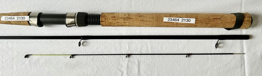 Hegenerute, Byron Black Dynamic Senso, BD 260 S, 260cm, 2 sec. mit Spitze, Casting W. 5-15g, ohne Futteral, guter Zustand