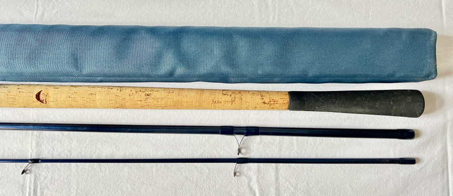 Matchrute, Byron Slim-Line SL 390 Match, 3tlg., 3,90m, Wurfgewicht 5 - 18 Gramm, Transportrohr, Gebrauchsspuren