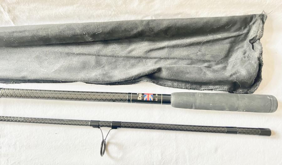 Karpfenrute, Daiwa Ower Mesh Carp, 2tlg., 12ft., PMC 2234, T/C 2 3/4 Ib, Futteral, sehr guter Zustand