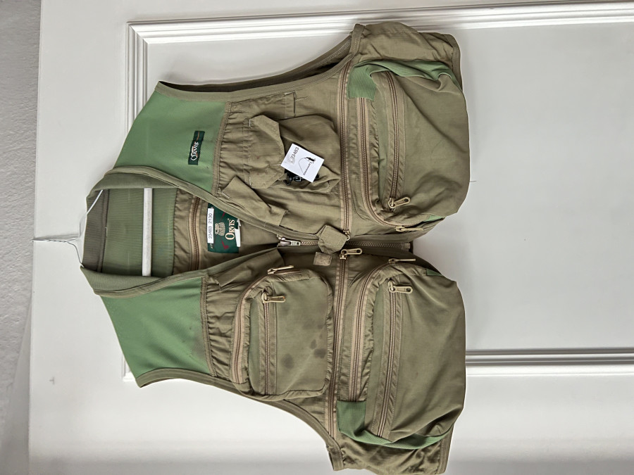 Fliegenfischer Weste, ORVIS, Grösse XXL, Gebrauchsspuren