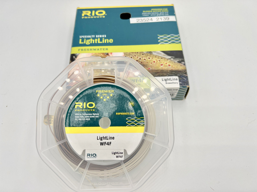 Fliegenschnur, Rio Products LightLine, WF 4 F, 24m, neu