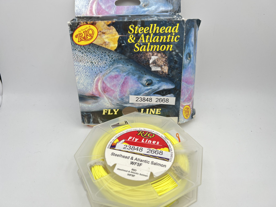 Fliegenschnur, Rio Fly Lines, Steelhead & Atlantic Salmon, 33,5m,  WF5F, neu