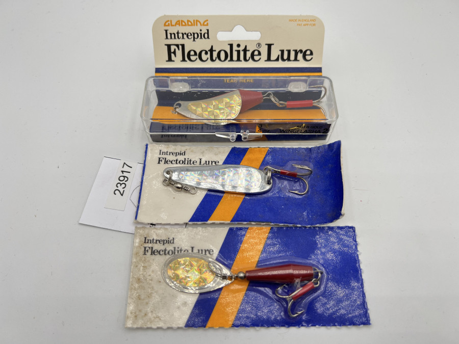 3 Kunstköder, Intrepid Felctolite Lure, 19gr, 12gr und 10gr, ungefischt