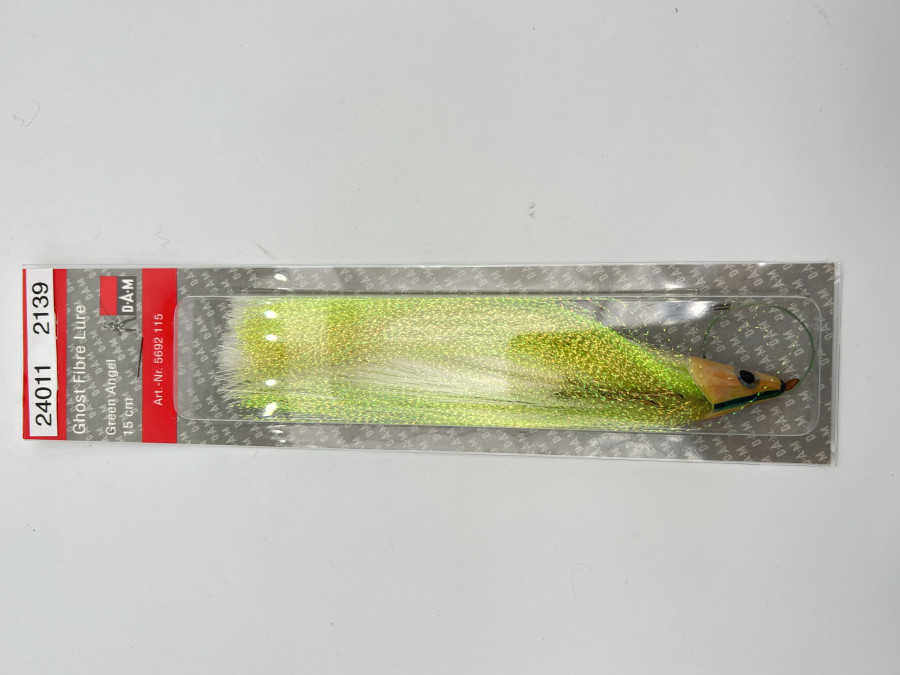 DAM Ghost Fibre Lure, Green Angel, 15cm