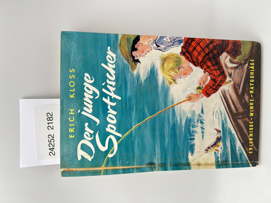 Der junge Sportfischer, Erich Kloss, 1954