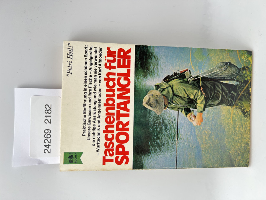 Taschenbuch für Sportangler, Karl Altnoeder