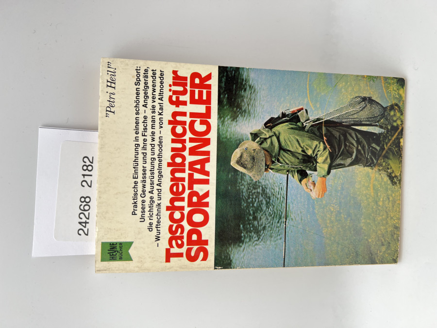 Taschenbuch für Sportangler, Karl Altnoeder