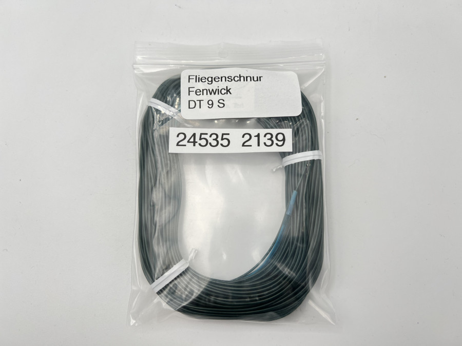 Fliegenschnur, Fenwick, DT 9 S, dunkelgrün, 27m, neu
