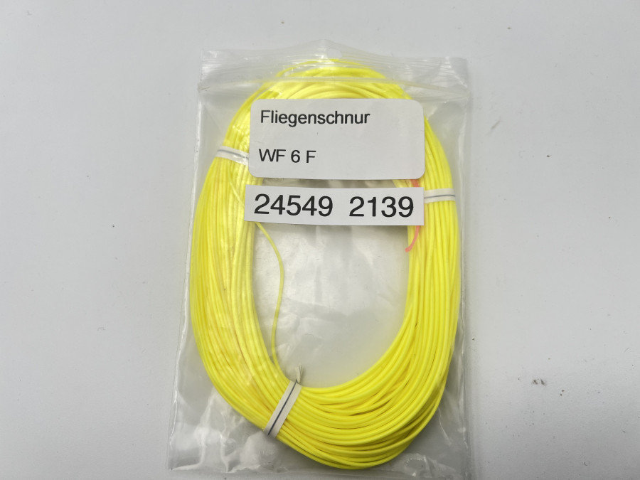 Fliegenschnur, WF 6 F, ungefischt