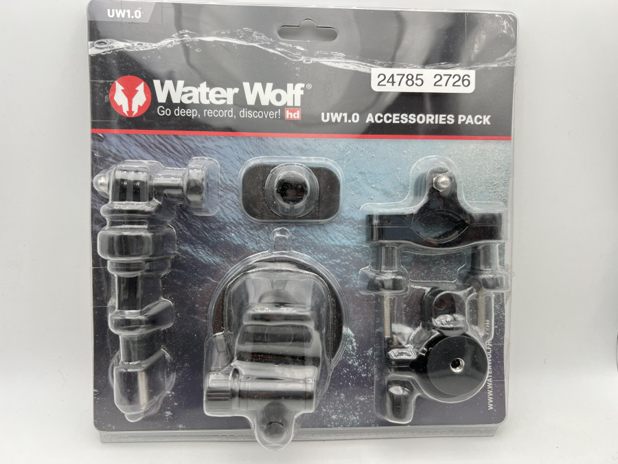 Water Wolf Unterwasserkamera Halter, UW1.0 Accesssories Pack, neu
