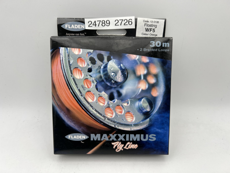 Fliegenschnur, Fladen Maxximus Fly Line, Floating WF5, orange