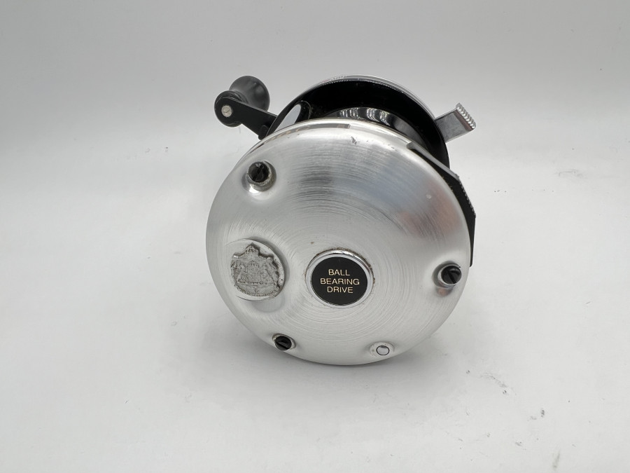 Multirolle, Abu Garcia ambassadeur 6500C, Made in Sweden, Rechtshand, mit Schnur, Gebrauchsspuren