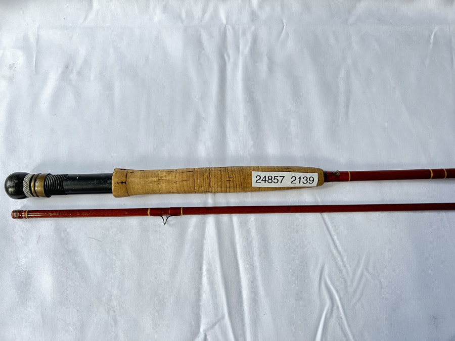 Fliegenrute, Hohlglas (Engelbrecht, 2tlg., 2,50, #7, ohne Futteral