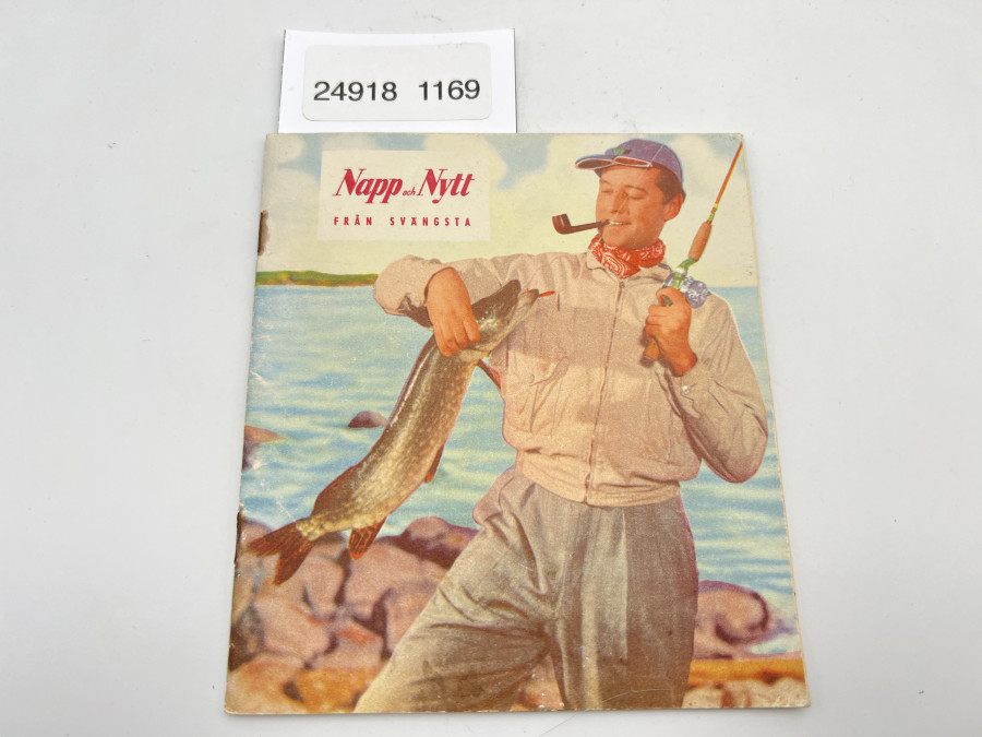 Katalog: Napp och Nytt fran Svängsta 1952, A.B. Urfabriken Svängsta